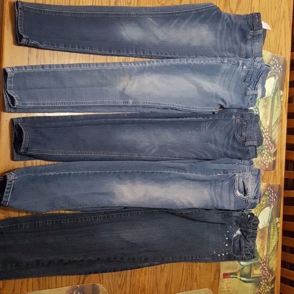 Lot of 5 size 14 girls jeans great condition, - Picture 4 of 4